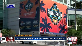 Women's Final Four community impact in Tampa