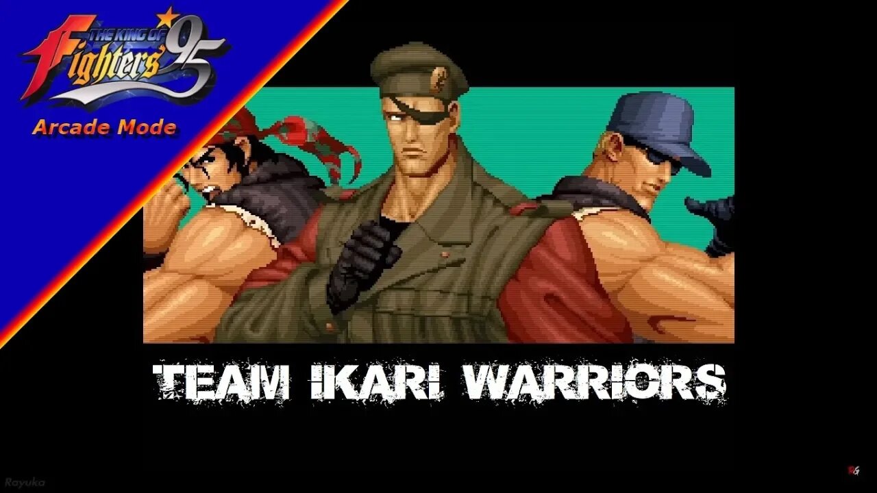 King of Fighters 95: Arcade Mode - Team Ikari Warriors