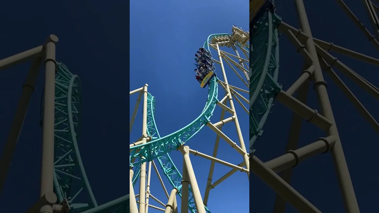 Hang Time 96 degree drop #knottsberryfarm #hangtime #coaster #rollercoaster