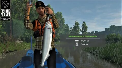 Fishing Planet Folge 511 Gekonntheits Mission Säbelzahnsalmler mit 1 Kg+