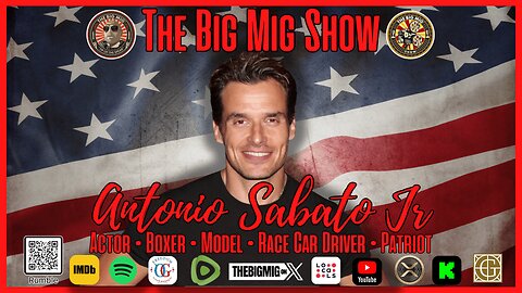 Actor, Boxer, Model, Race Car Driver, Patriot, Antonio Sabato JR |EP419