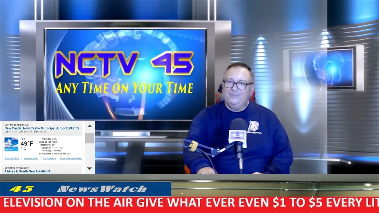 NCTV45 NEWSWATCH MIDDAY WEDNESDAY WEDNESDAY OCTOBER 5 2022 WITH ANGELO PERROTTA