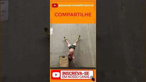 Vamos ver se o youtube vai mostrar este vídeo sobre Pessoa com deficiência