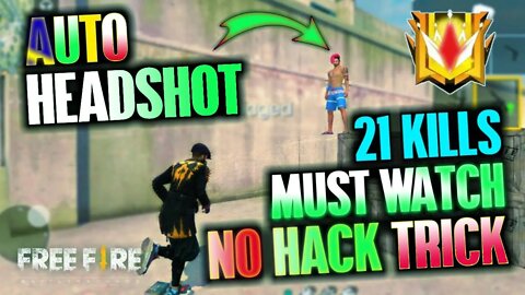 Solo 21 Kill Free Fire Best Pro Noob Gameplay - Garena Free Fire