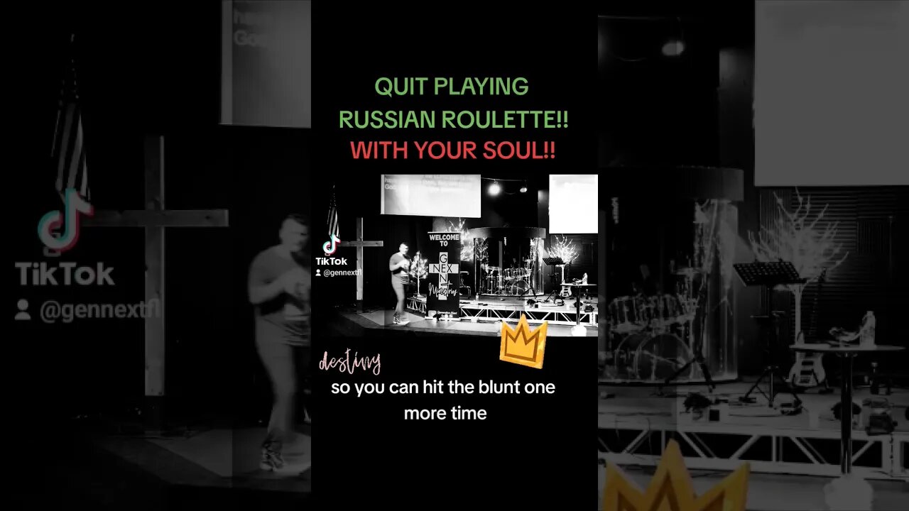Don't play Russian roulette with your soul