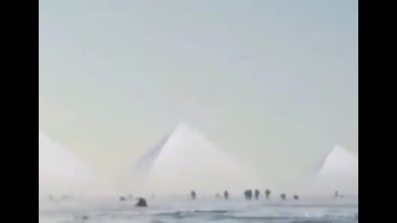 Why are there pyramids in Antarctica identical to the pyramids in Egypt?