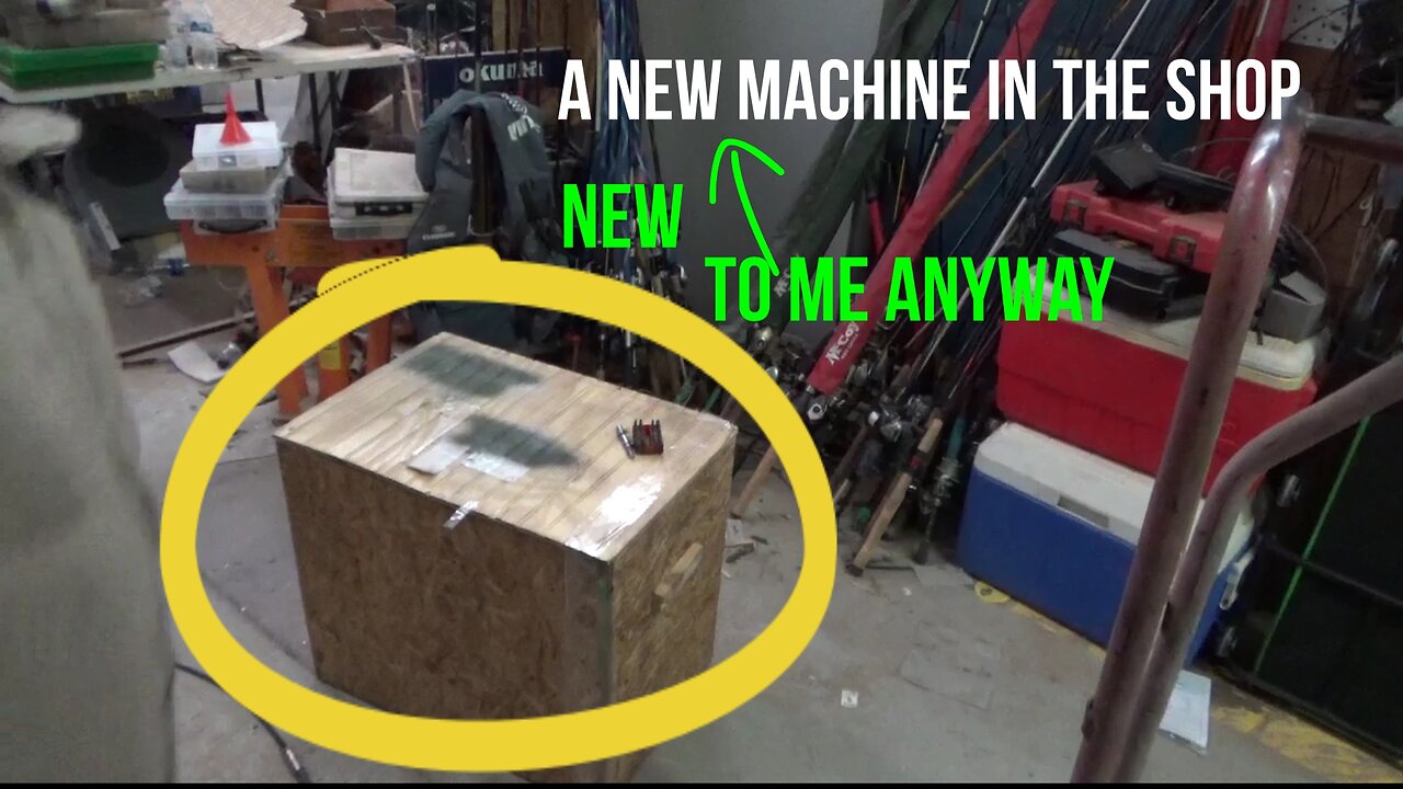 A NEW (to me) MACHINE IN THE SHOP For Making Soft Plastic Baits