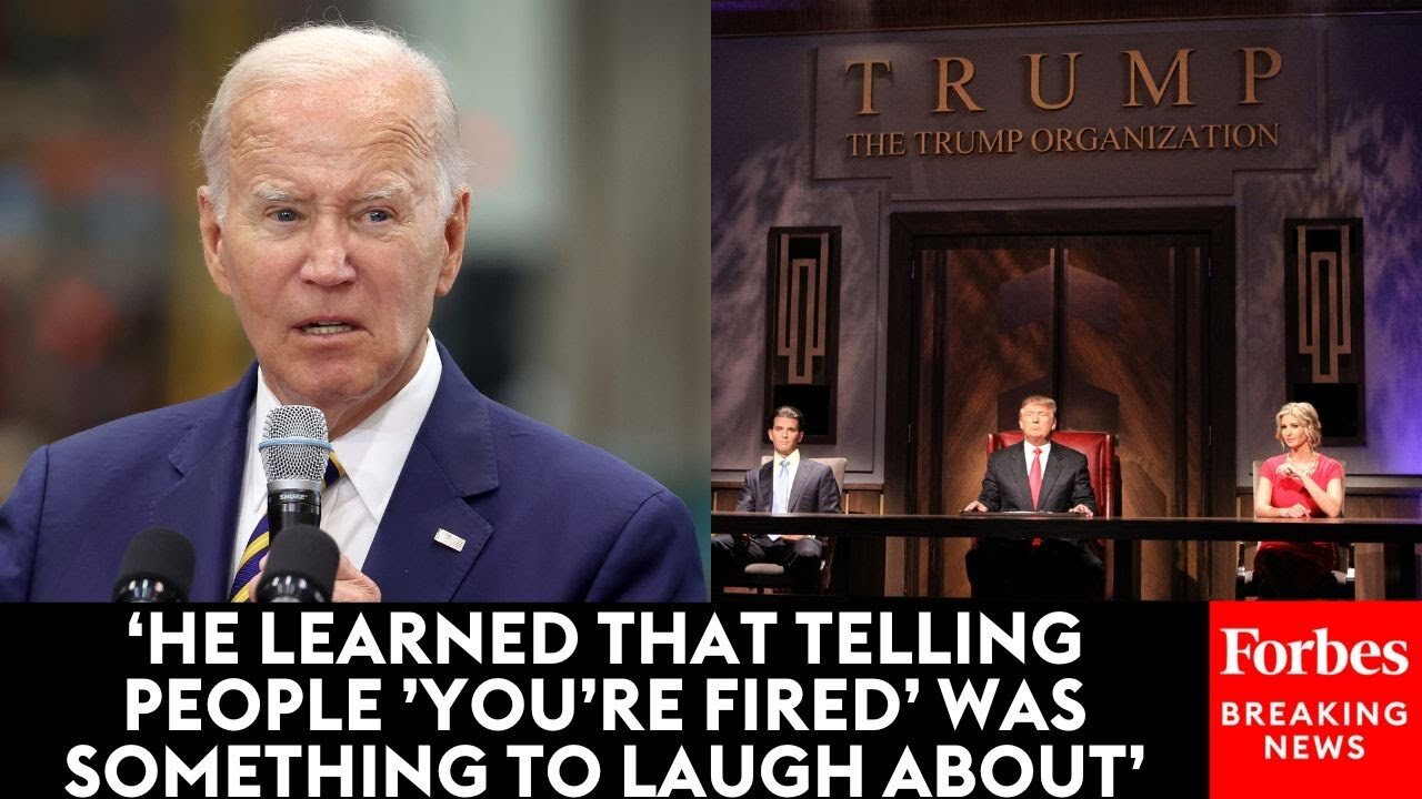 'He Learned The Best Way To Get Rich Is To Inherit It': Joe Biden Slams Donald Trump