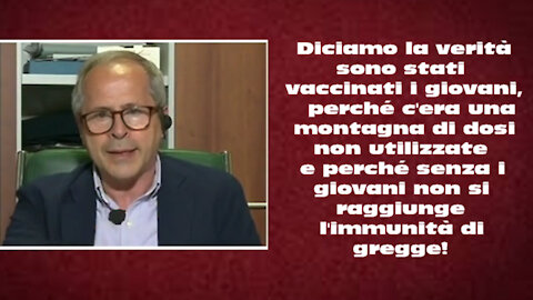 Diciamo la verità sono stati vaccinati i giovani, perché c'era una montagna di dosi...