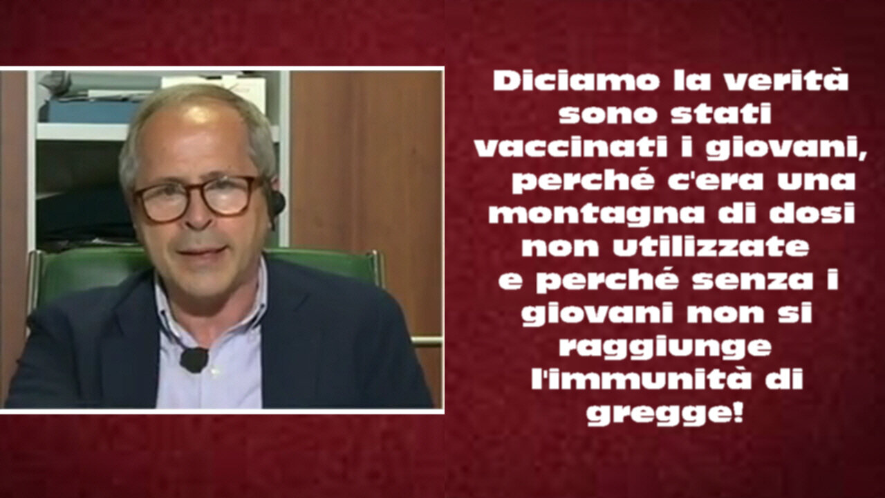 Diciamo la verità sono stati vaccinati i giovani, perché c'era una montagna di dosi...