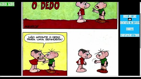 Mônica Não Aponte O Dedo [Pause o Vídeo Caso Não Consiga Ler]