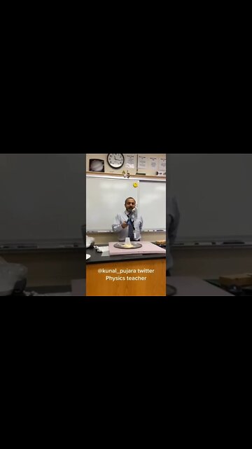 Physics experiment on Induction #science #scienceexperiment #professor #techmom