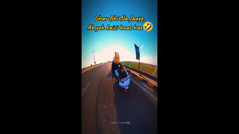 Bunny helmet riding funny video #bunny #reaction #rider #bikerider #shortsfeed