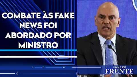 Moraes diz que direitos de resposta “abrandam propagandas” | LINHA DE FRENTE