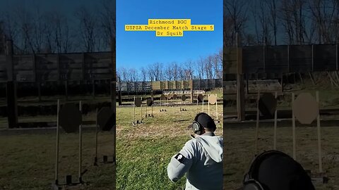 Richmond BGC #uspsa December match Stage 5 Bart #unloadshowclear #idpa