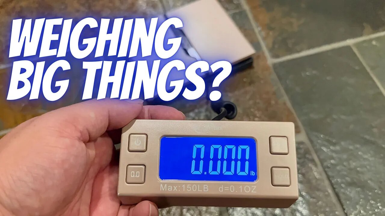 A Scale With A Remote Display That Never Gets Blocked