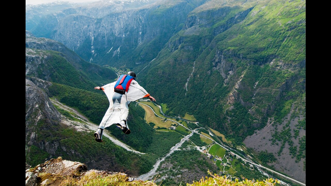 Bon jovi - It's my life Vs Wingsuit (VJ Romanovski)