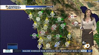 10News Pinpoint Weather with Meteorologist Megan Parry