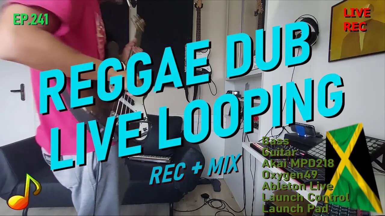 Live Looping em Homestudio EP.241 - Criando música na hora! #homestudio #livelooping #fingerdrumming