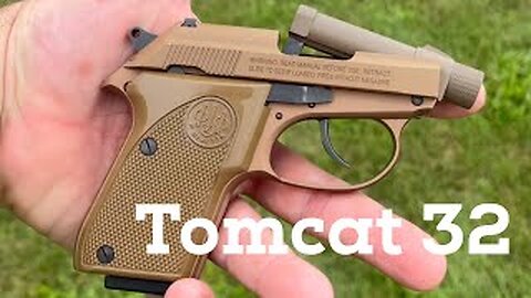 Beretta Tomcat 3032 32 ACP FDE review and first impressions. Day 1