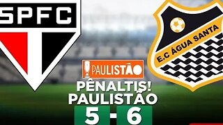 São Paulo 0 x 0 Água Santa | (COMPLETO) | Melhores Momentos | Campeonato Paulista 2023