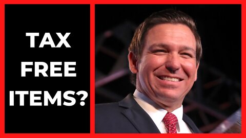 What items are tax free in Florida?