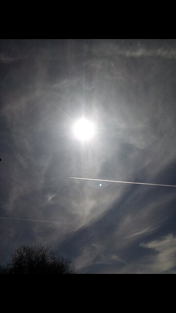 The 2024 Solar Eclipse starting in Ct.