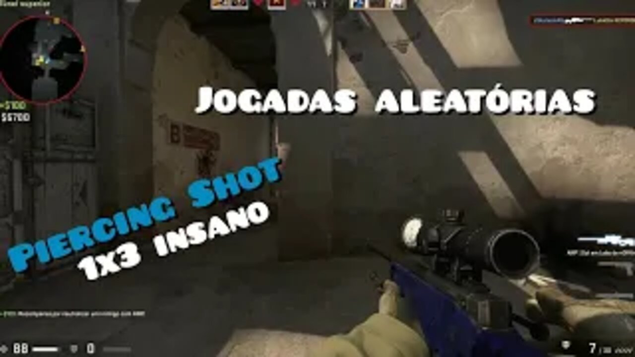 JOGADAS ALEATÓRIAS #1 - Counter Strike