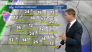 Scattered rain, snow showers expected for Thursday