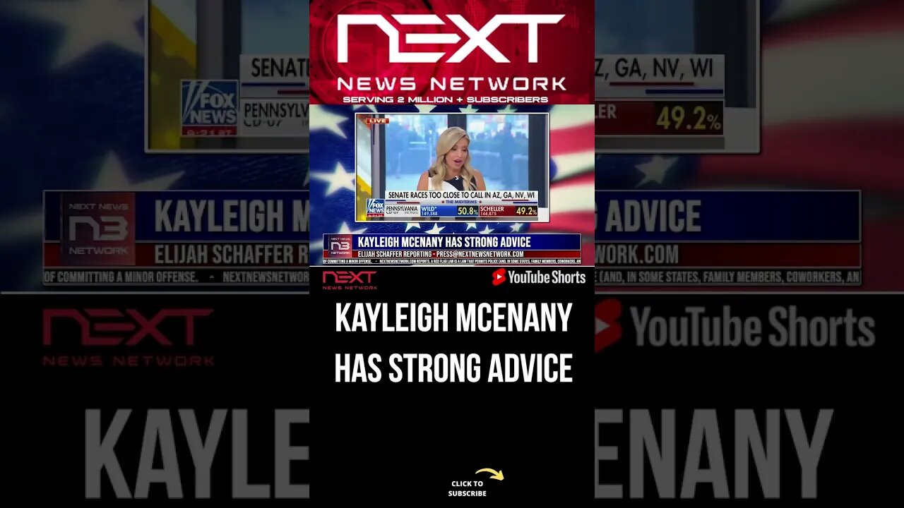 Kayleigh McEnany Has Strong Advice #shorts