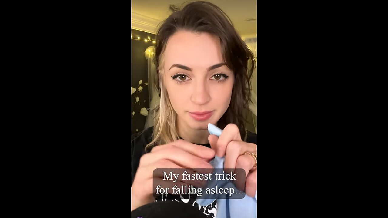 ASMR | My Fastest Trick to Fall Asleep #asmr #shorts #sleep #relaxing