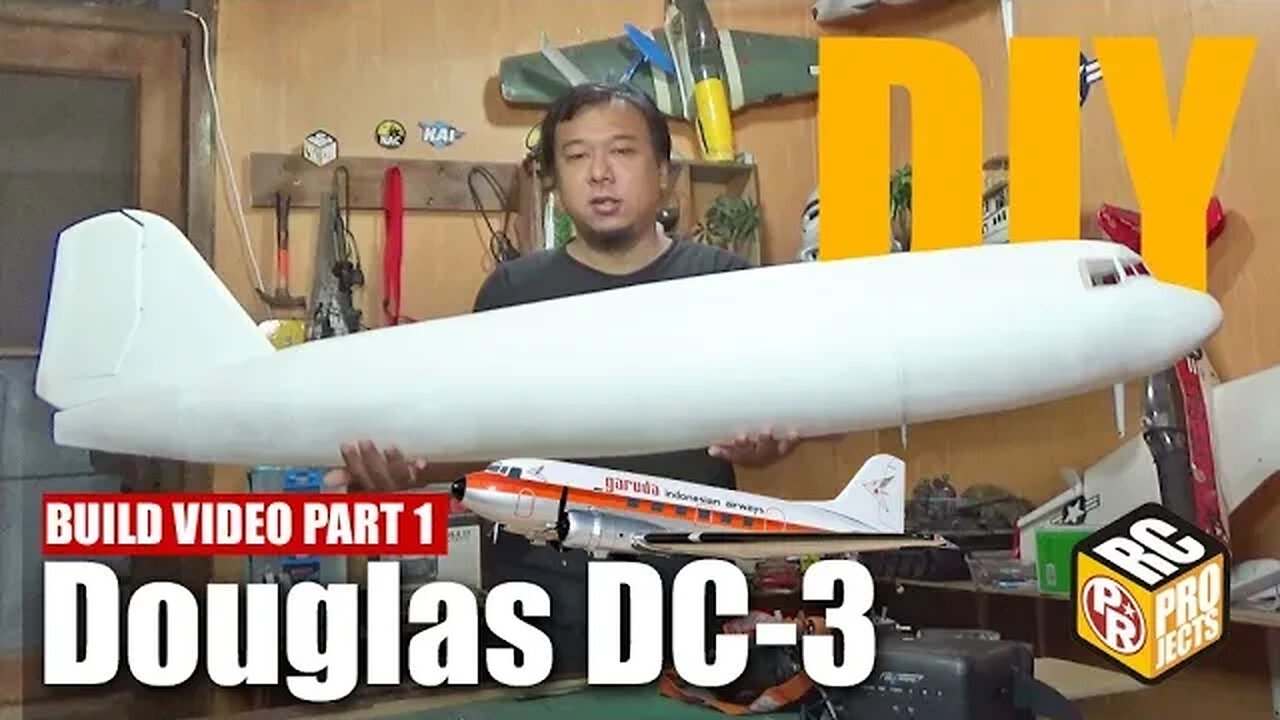 Making RC Douglas DC-3 Part 1