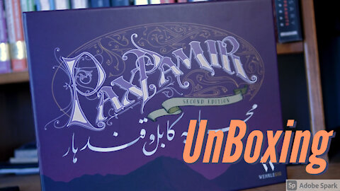 Unboxing WEHRLEGIG GAMES, Pax Pamir!