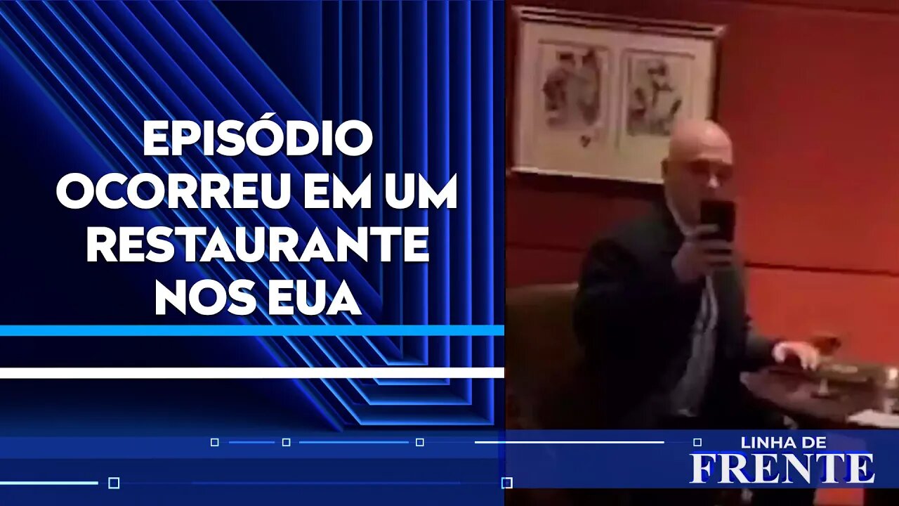 Brasileiro acusa Alexandre de Moraes de ameaçar sua filha em NY | LINHA DE FRENTE