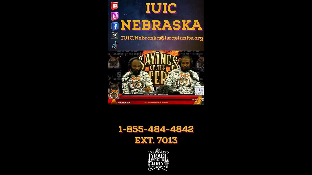 #IUIC #israelunitedinchrist #nathanyel7 #IUICNE #nebraska #Slavery #Prophecy #BHM365 #Blackhistory