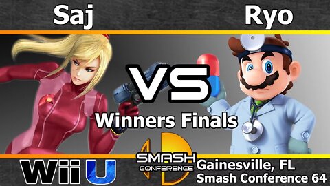 7S|Saj (Peach, ZSS, & Link) vs. MVG|Ryo (Little Mac, Samus, Roy, & Doctor) - Winners Finals - SC64