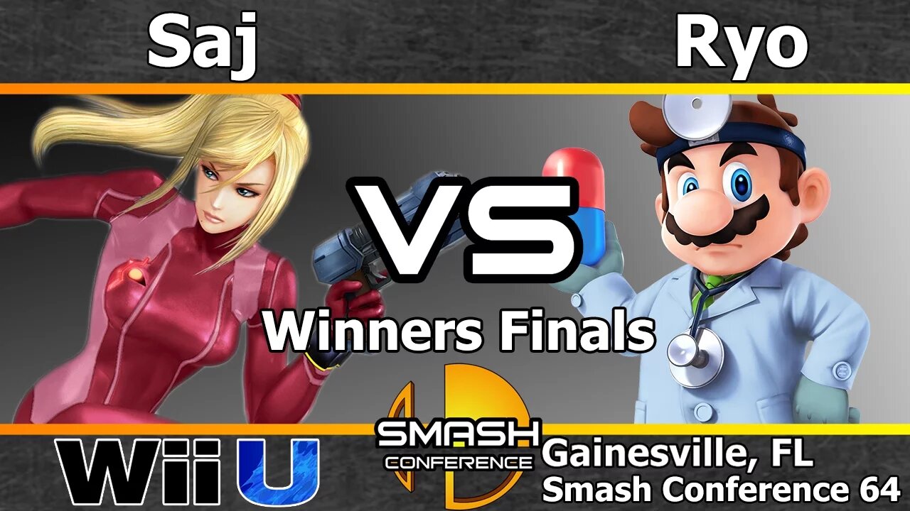 7S|Saj (Peach, ZSS, & Link) vs. MVG|Ryo (Little Mac, Samus, Roy, & Doctor) - Winners Finals - SC64