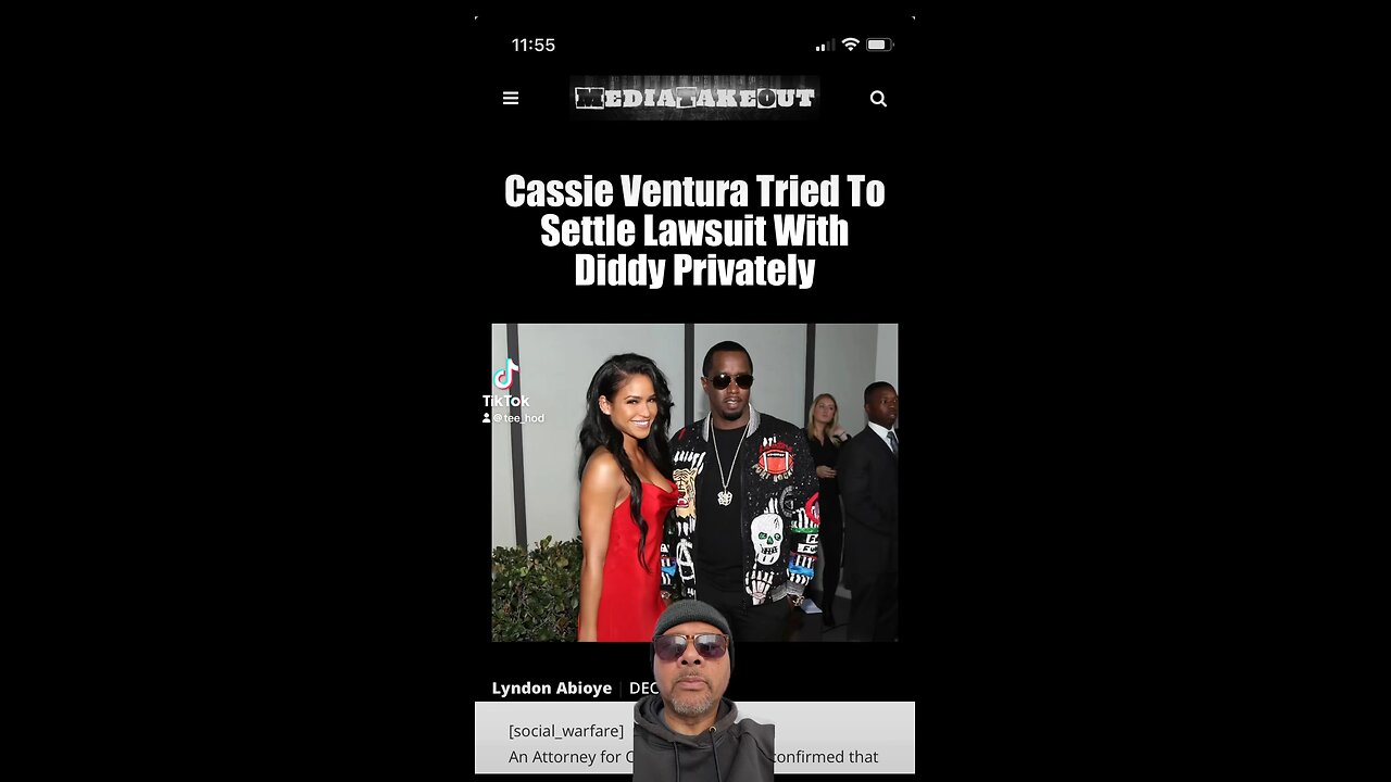 Cassie Tried To Settle Lawsuit Privately!