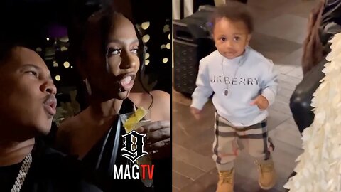 Kash Doll's Son Kashton Takes Over Her 34th B-Day Dinner! 🕺🏾