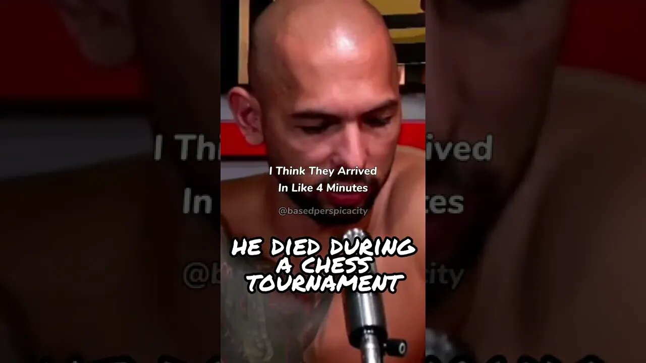 Andrew Emery Tate ll DIED During a Chess Tournament #shorts