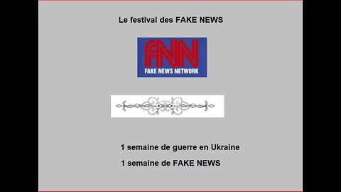 Le Festival des FAKE NEWS