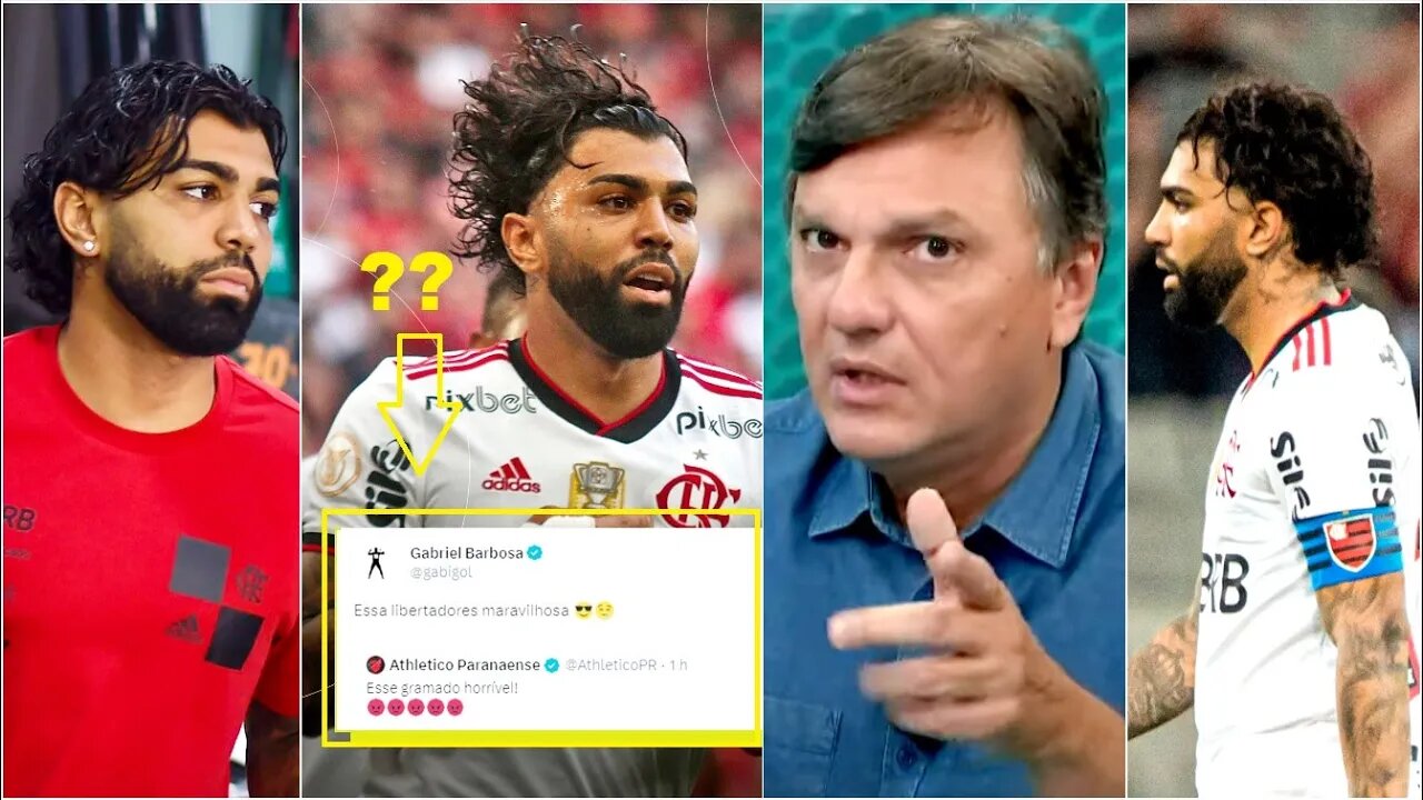 "PELO AMOR DE DEUS! NÃO EXISTE ISSO! O Gabigol..." Mauro Cezar CRITICA POSTURA no Flamengo!