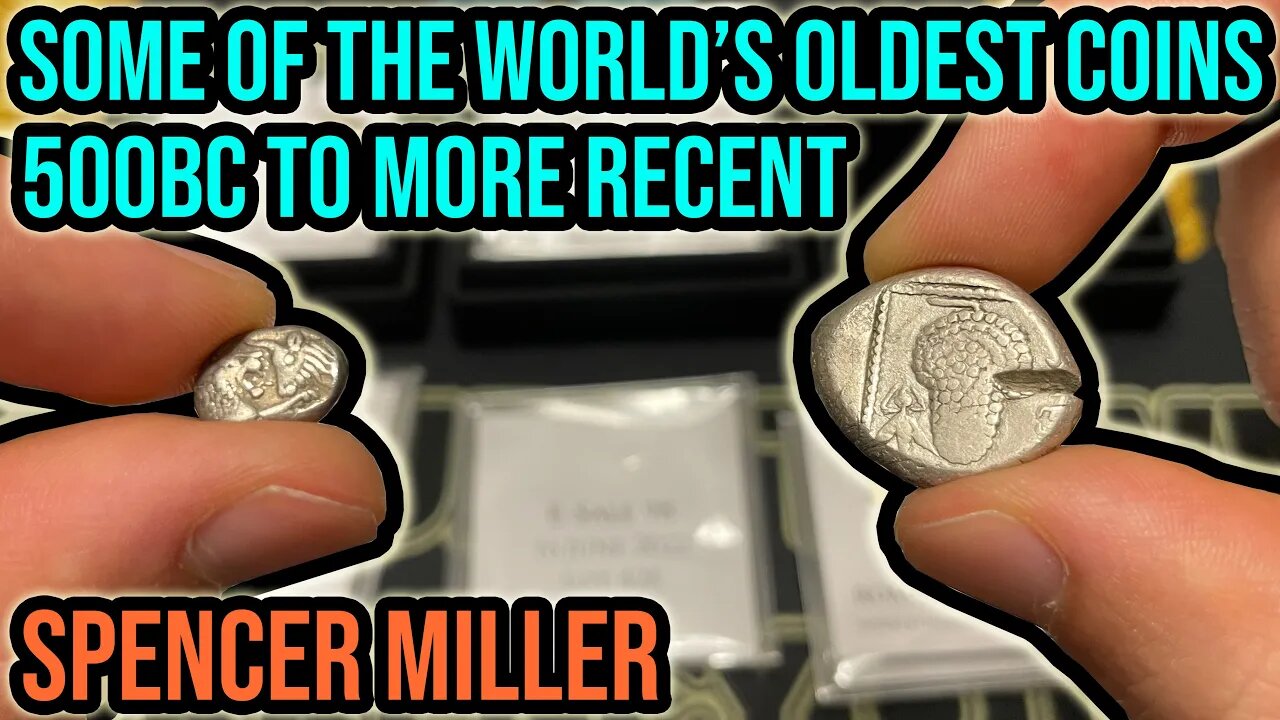 Hyper Early Ancient Silver Coinage Show & Tell - Super Old Numismatic History With Spencer Miller