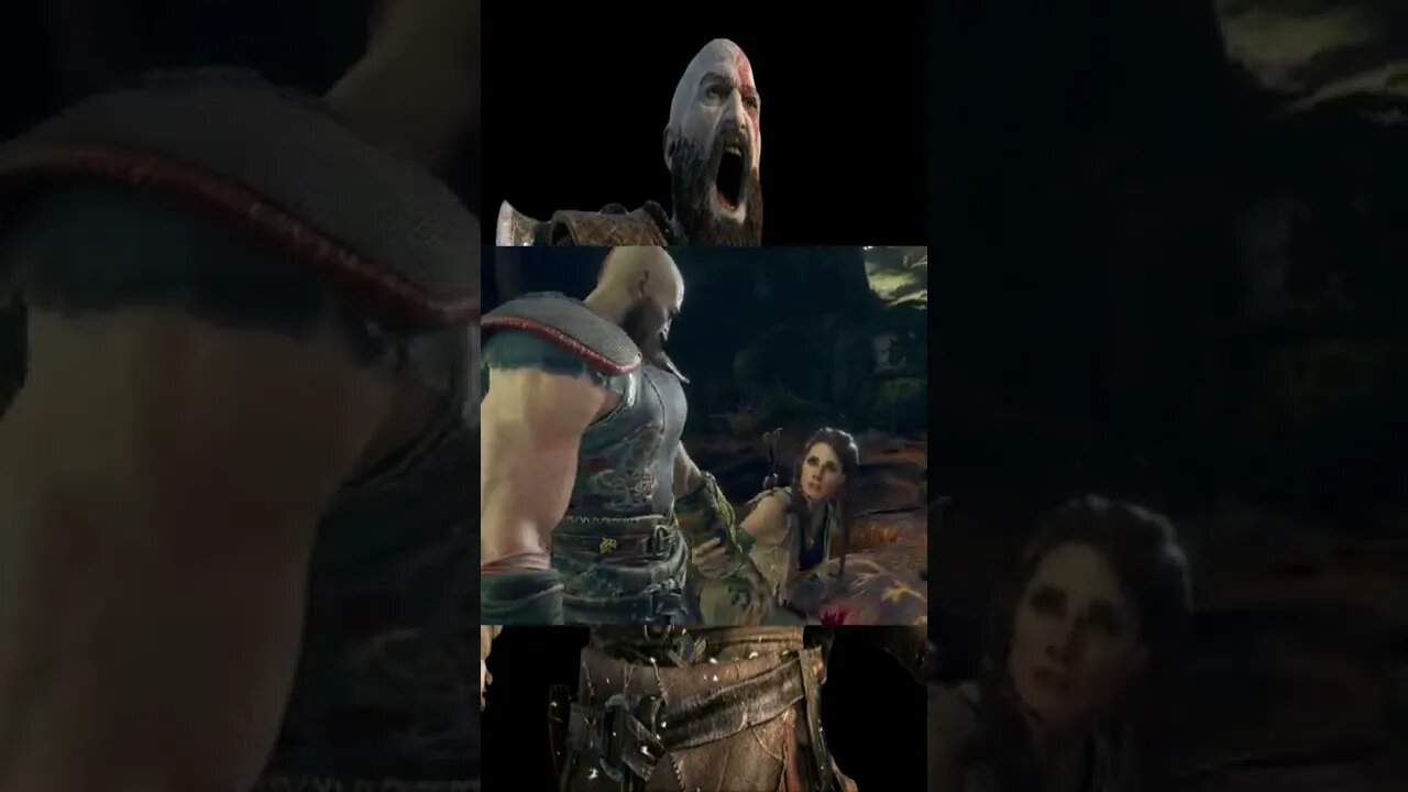 Kratos finding Atreus in God of War and Meet with Freya | #shorts #godofwar #kartos