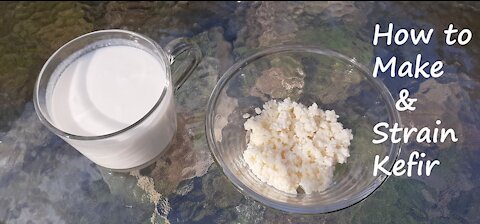 How to Make & Strain Kefir