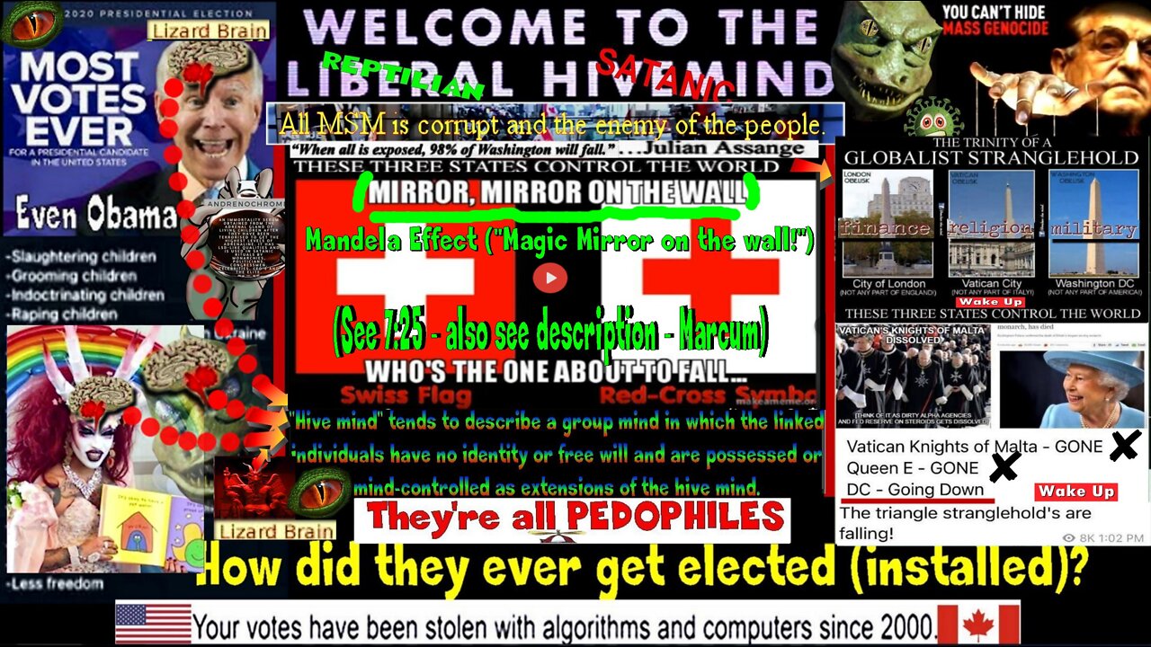 Q MEGA MEME FOLDERS: RED, BLOOD, RED CROSS, RED SHOES (please see description)