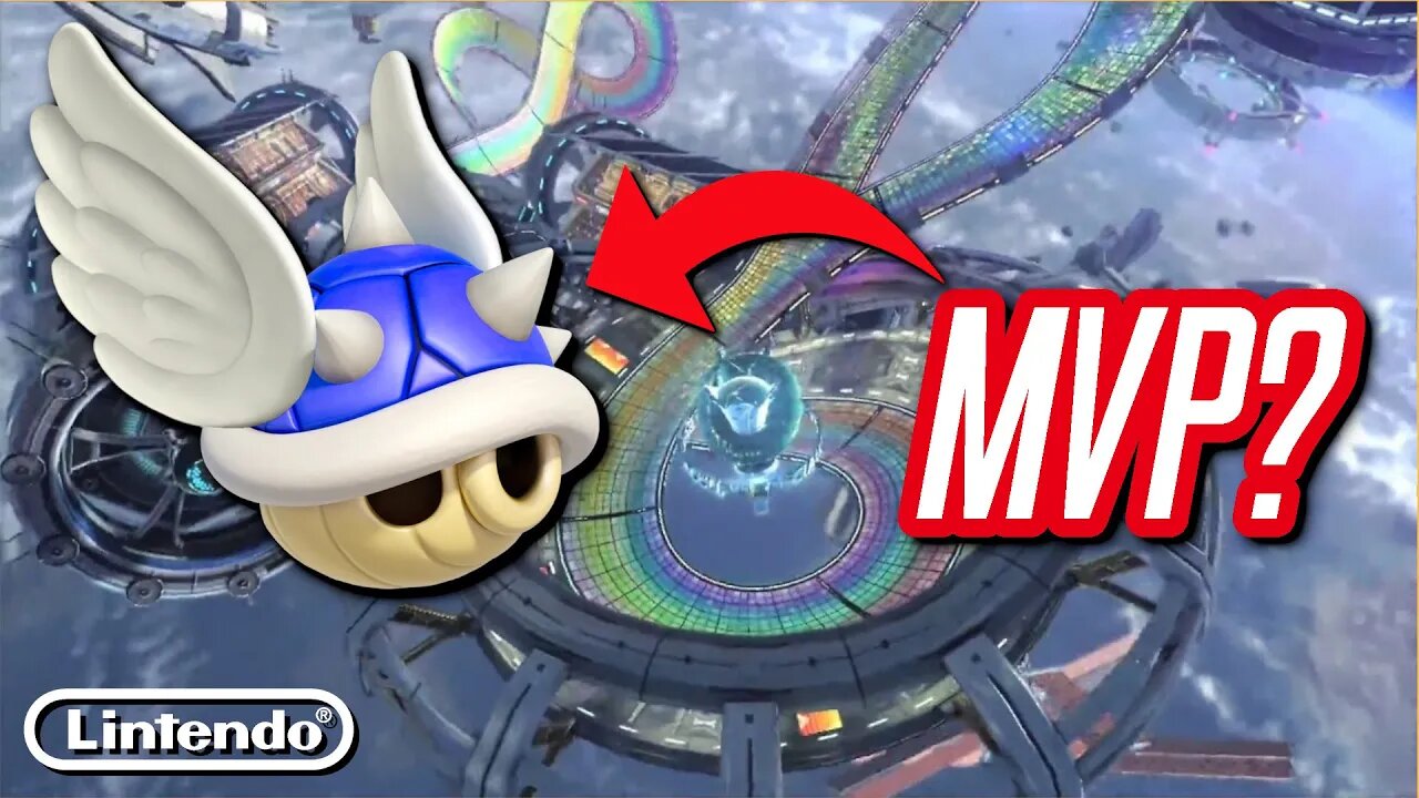 THE BLUE SHELL SAVED ME??? | Mario Kart 8 Deluxe