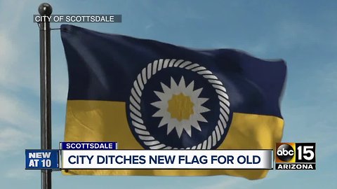 Scottsdale ditches new flag for old