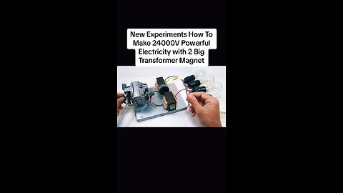 how to make powerful electricity with tow transformers