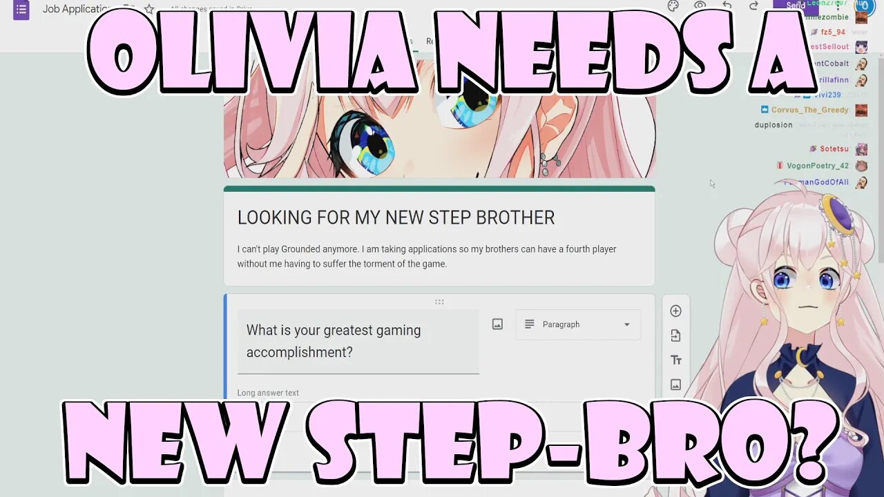 @OliviaMonroeVT Needs A New Step-Bro? #vtuber #twitch
